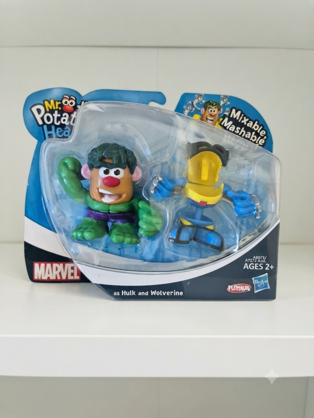 2013 Hasbro x Marvel Mixable Mashable Hulk & Wolverine Set  (0189)